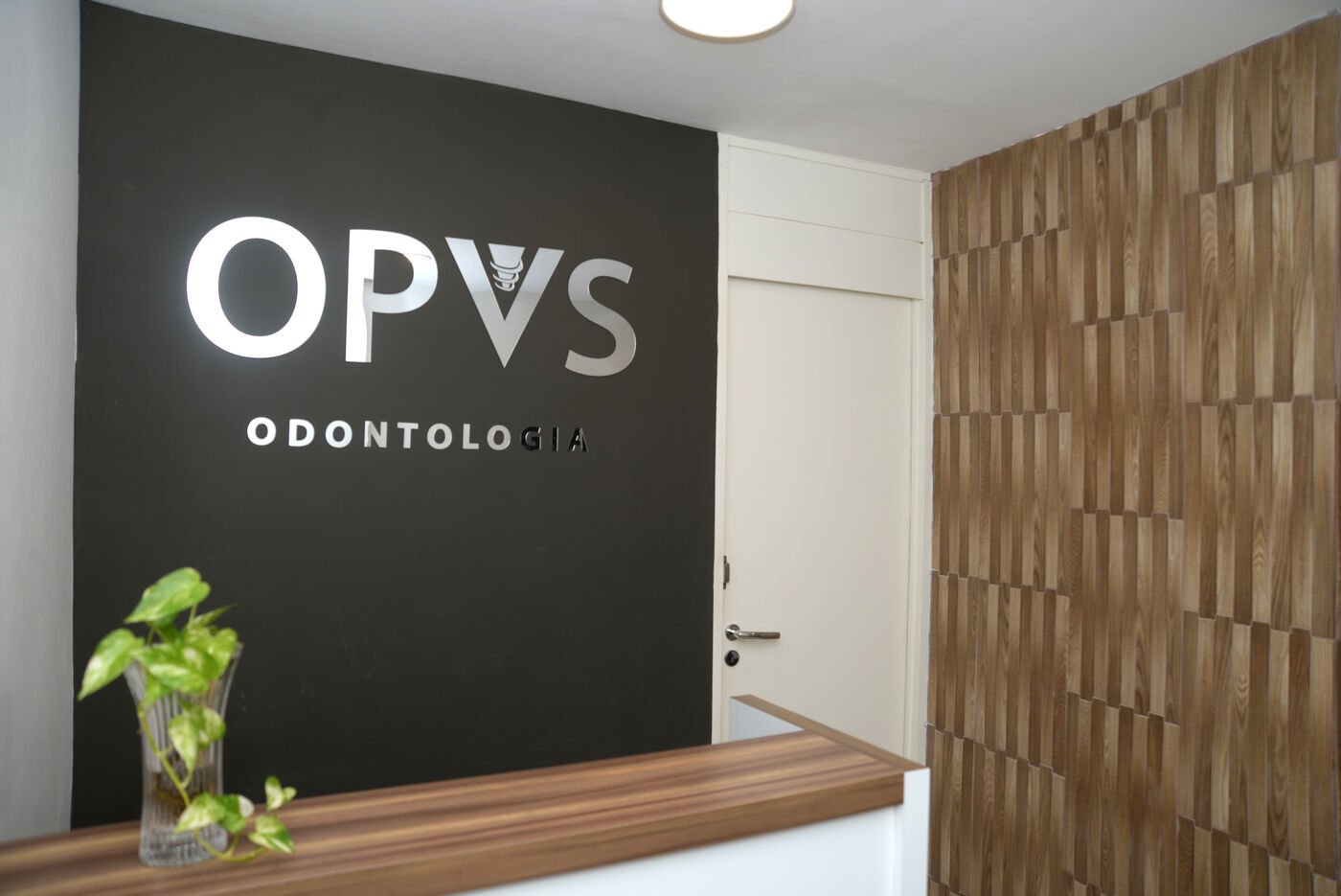 Recepção do consultório OPVS Odontologia